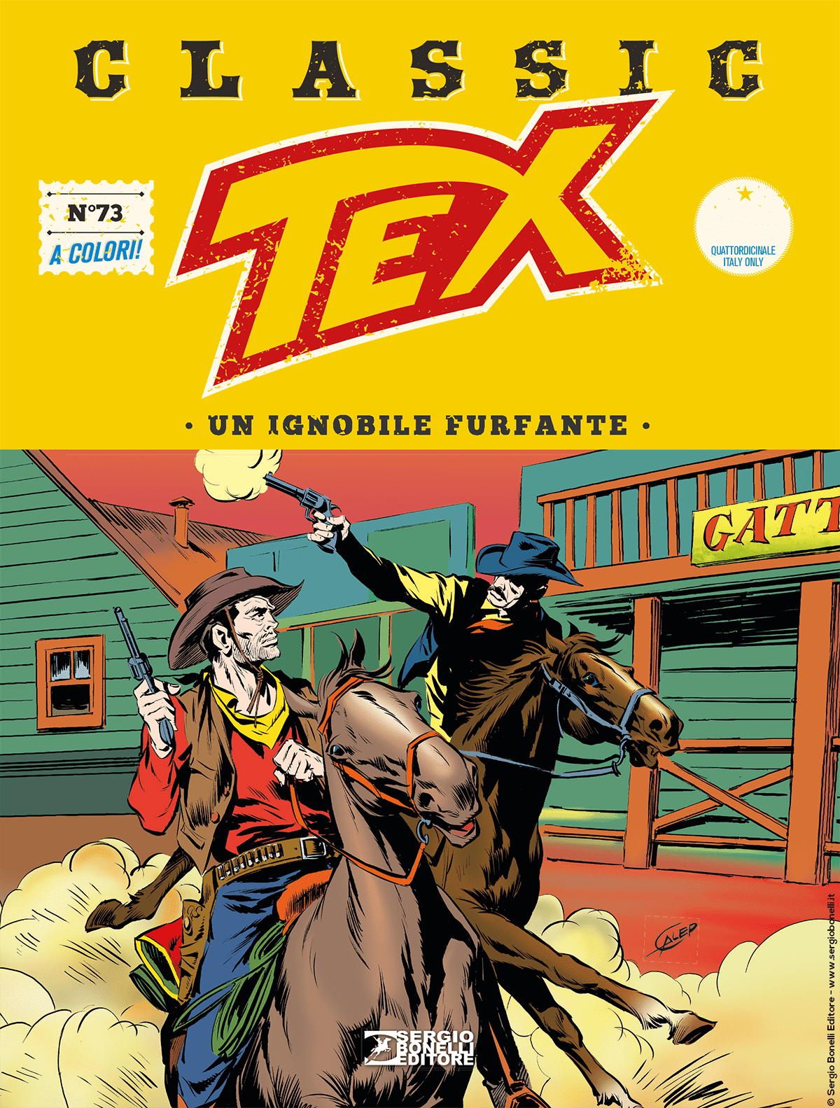 Un ignobile furfante - Tex Classic 73 cover