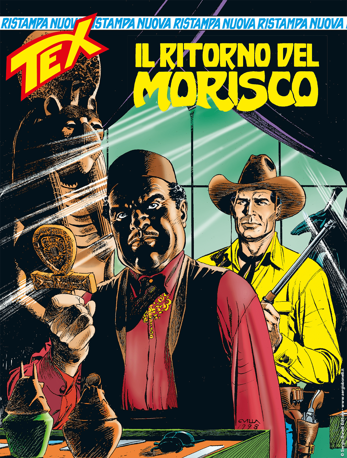 Il ritorno del Morisco - Tex Nuova Ristampa 452 cover