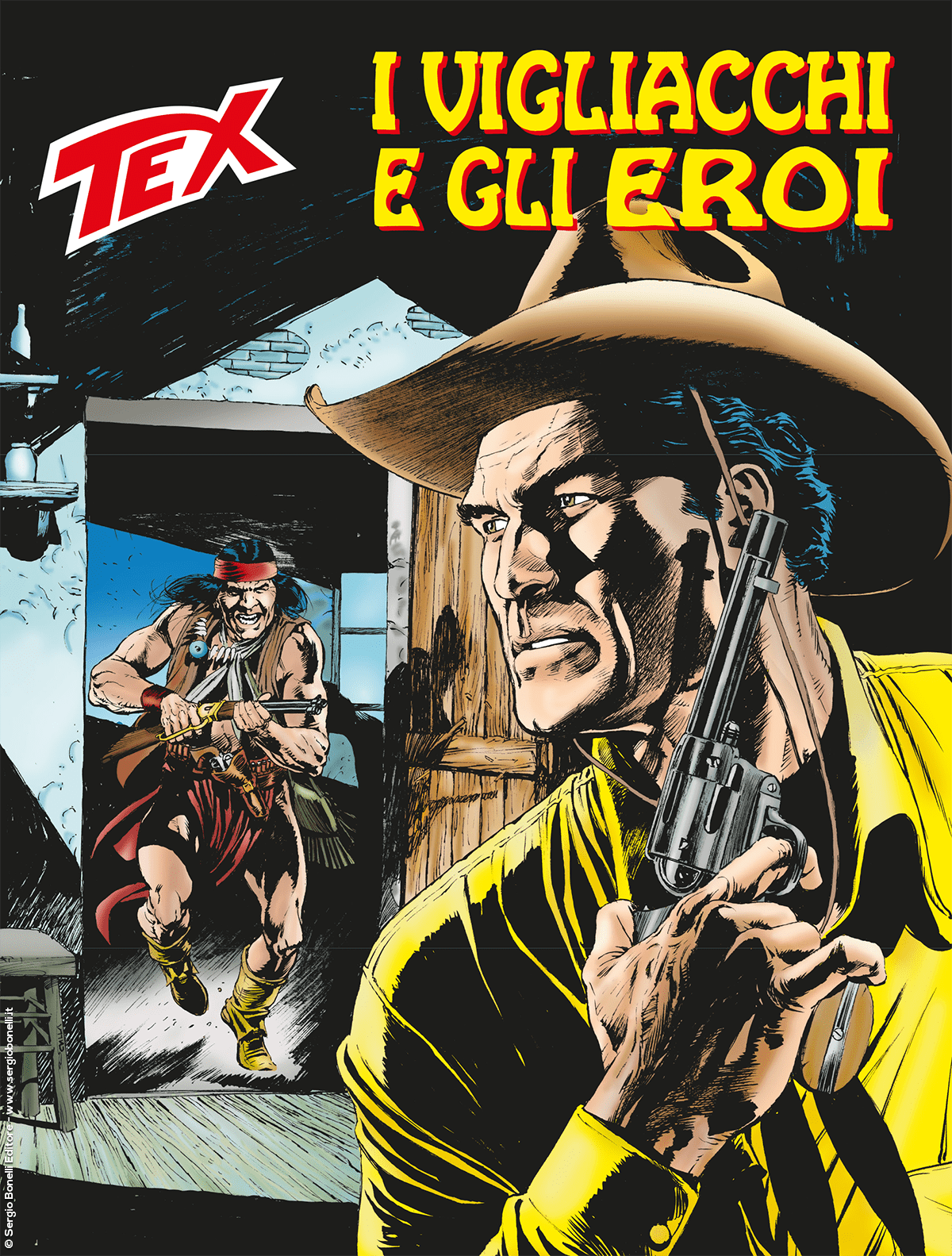 I vigliacchi e gli eroi - Tex 711 cover