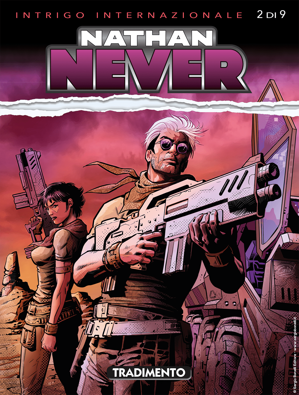 Tradimento - Nathan Never 344 cover