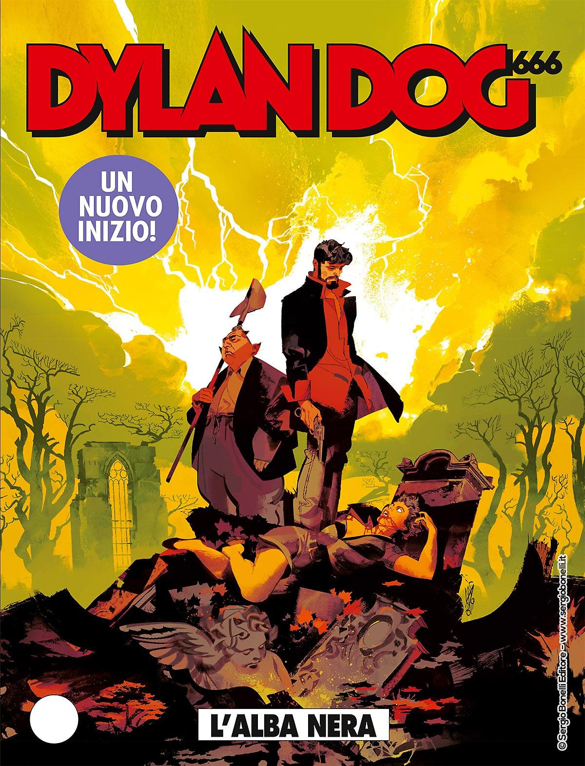L'alba nera - Dylan Dog 401 cover