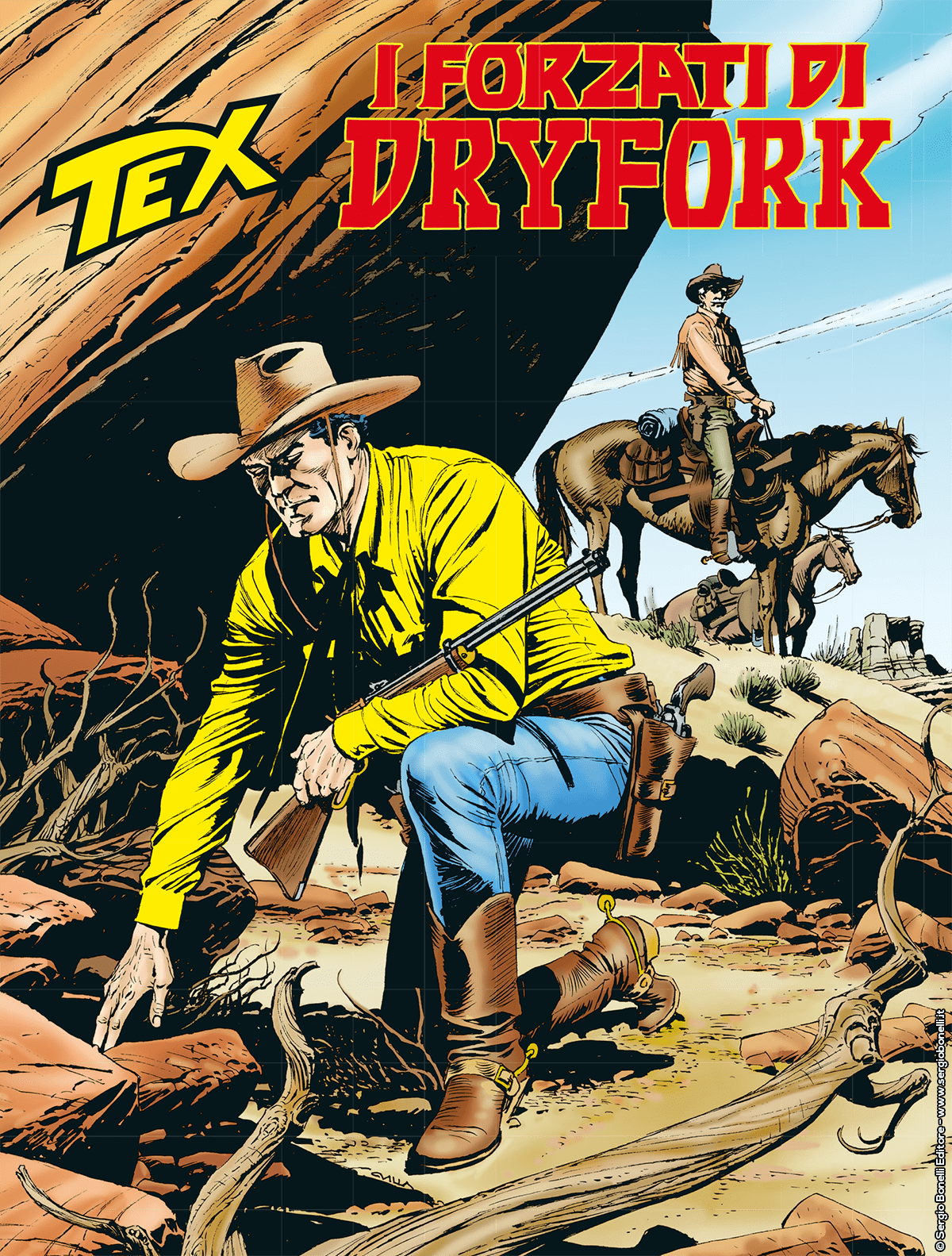 I forzati di Dryfork - Tex 712 cover