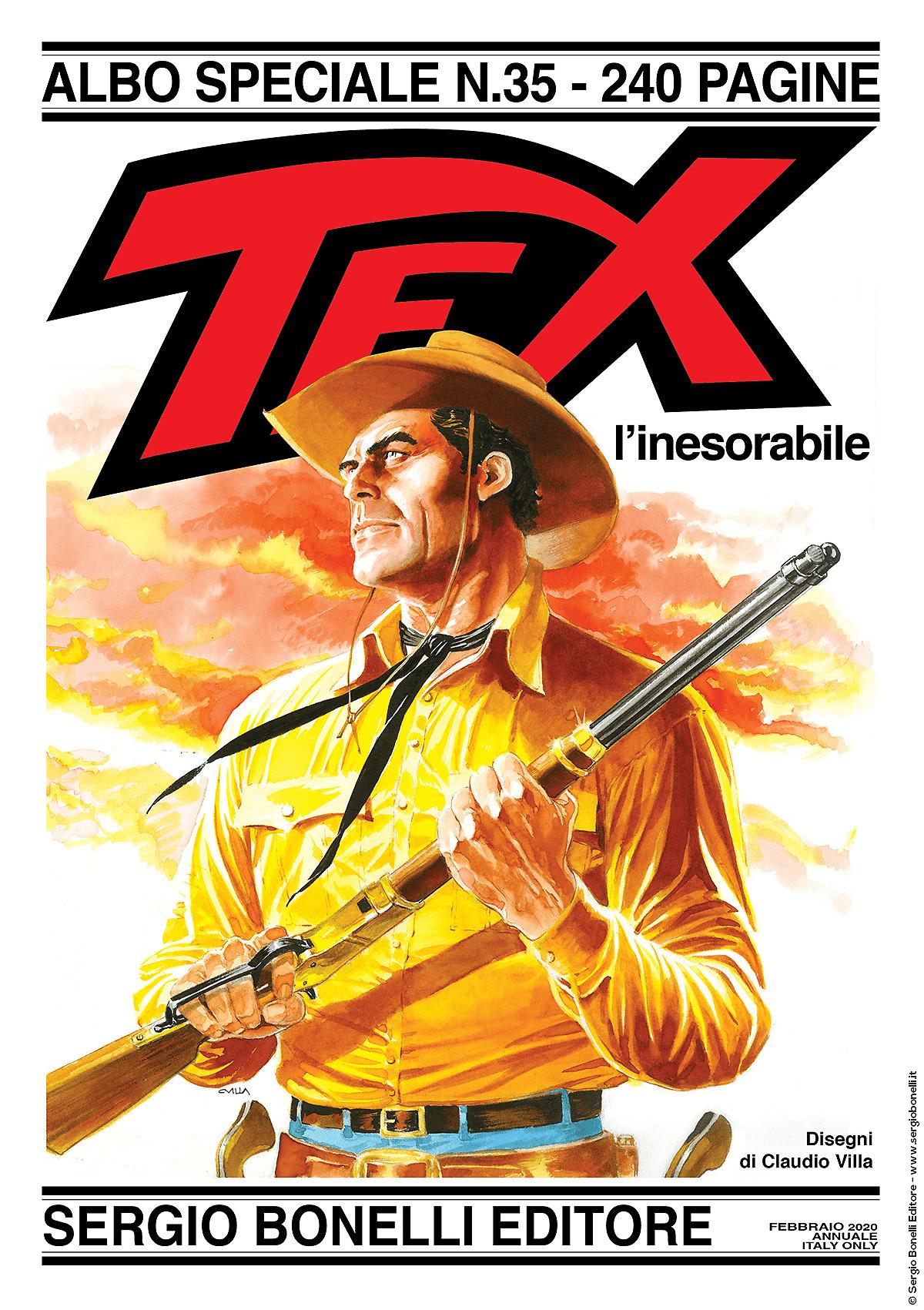 Tex l'inesorabile - Speciale Tex 35 cover