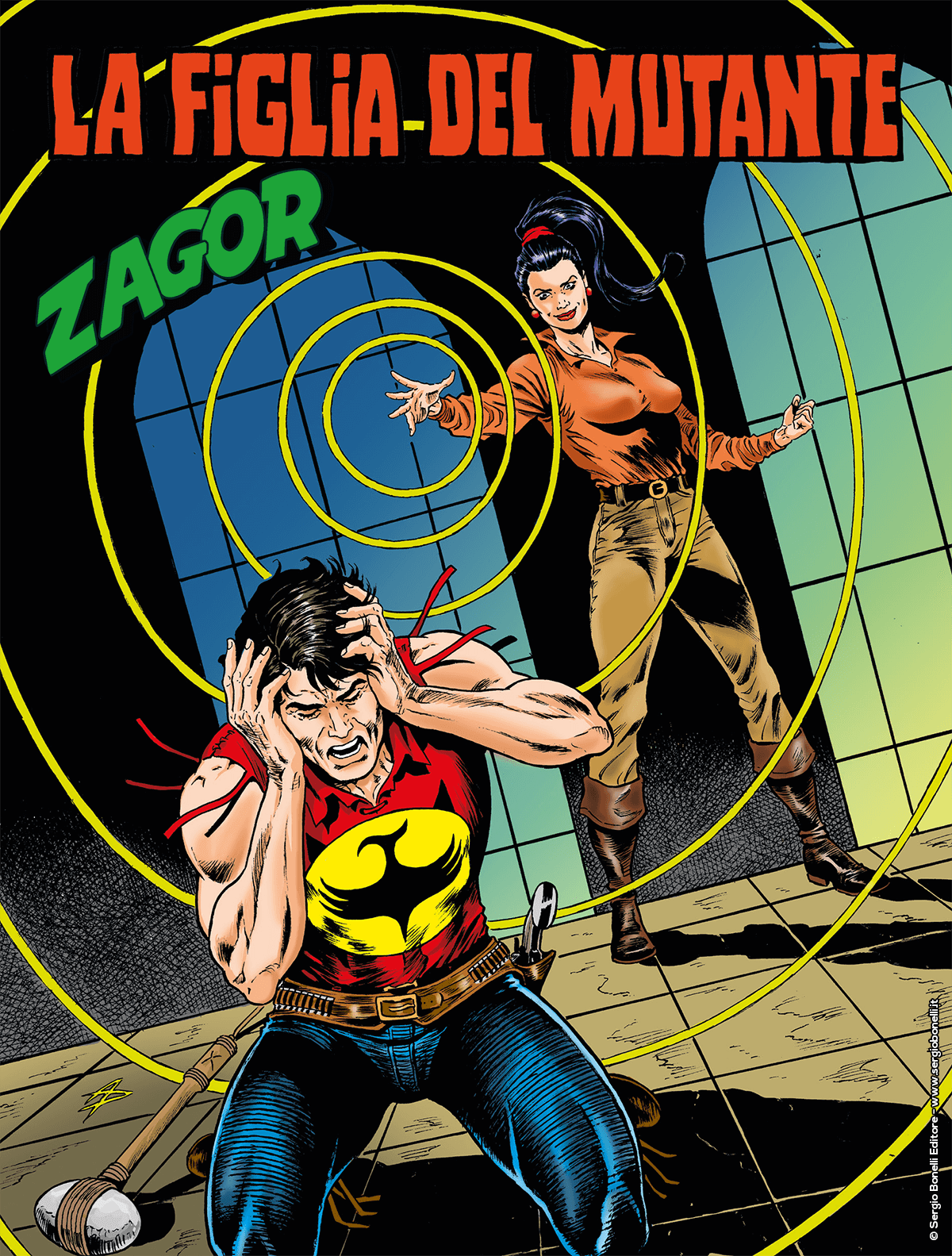 La figlia del mutante - Zagor 656 cover