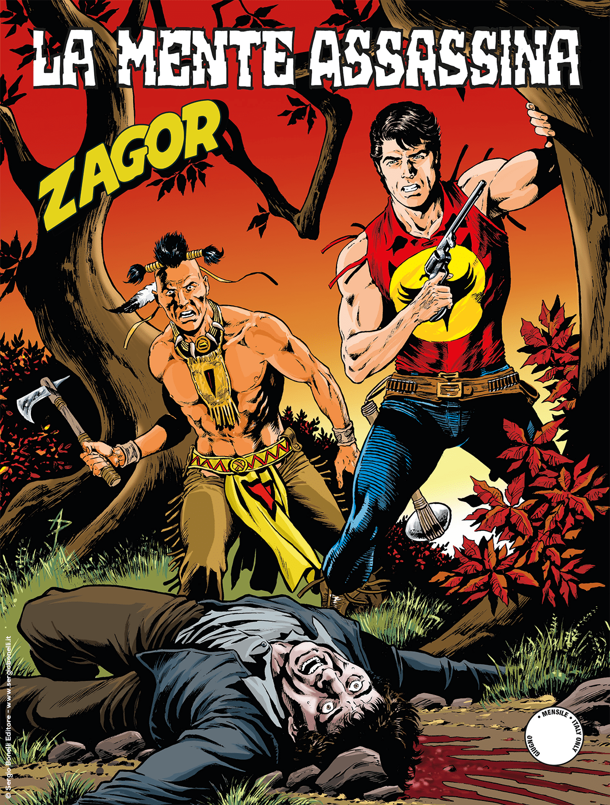 La mente assassina - Zagor 657 cover