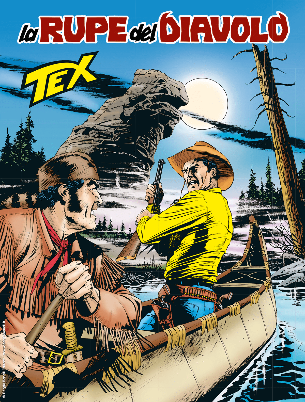 La Rupe del Diavolo - Tex 714 cover