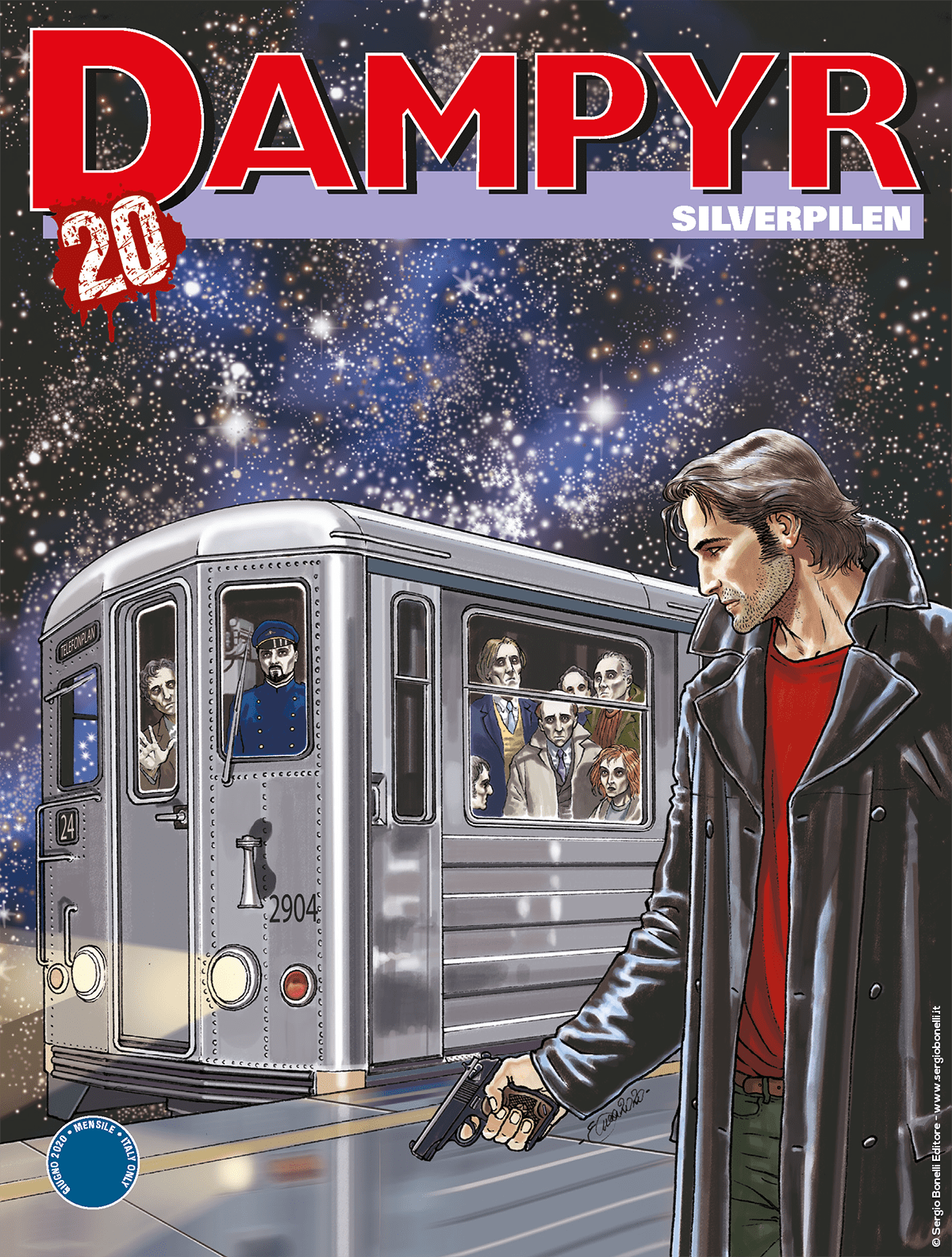 Silverpilen - Dampyr 243 cover