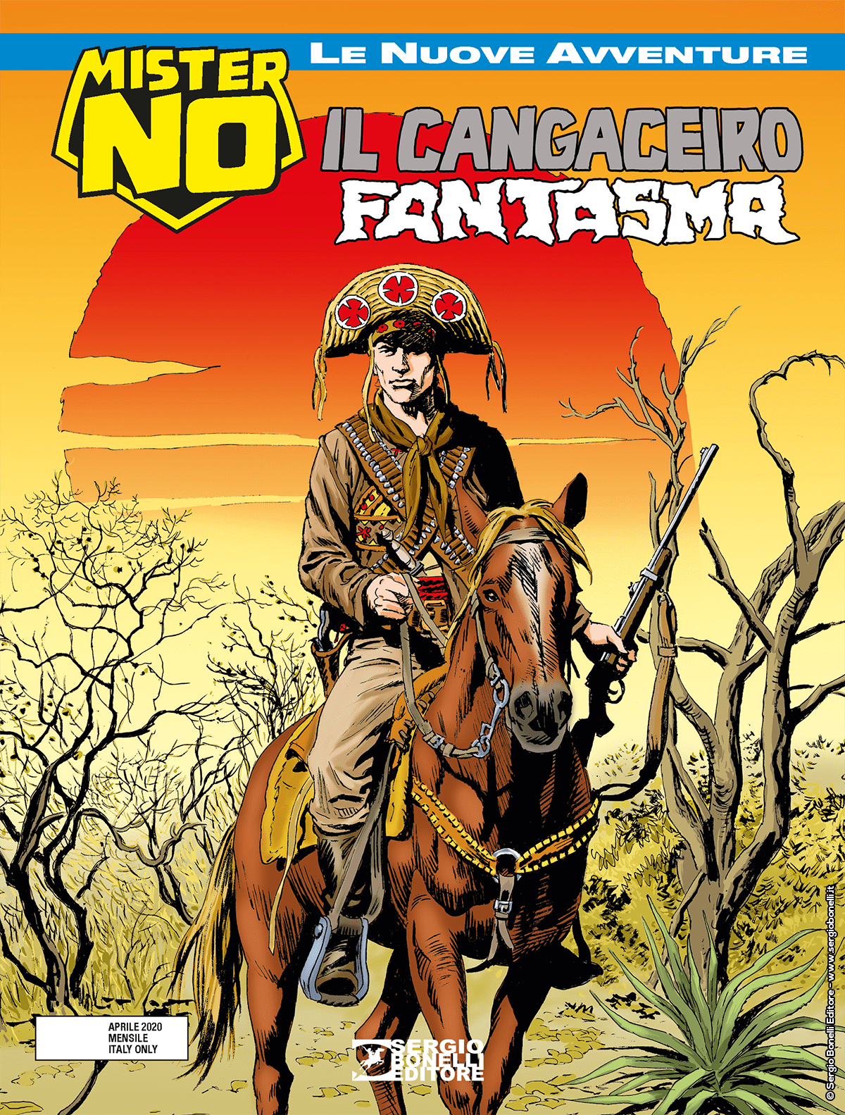 Il cangaceiro fantasma - Mister No Le Nuove Avventure 12 cover