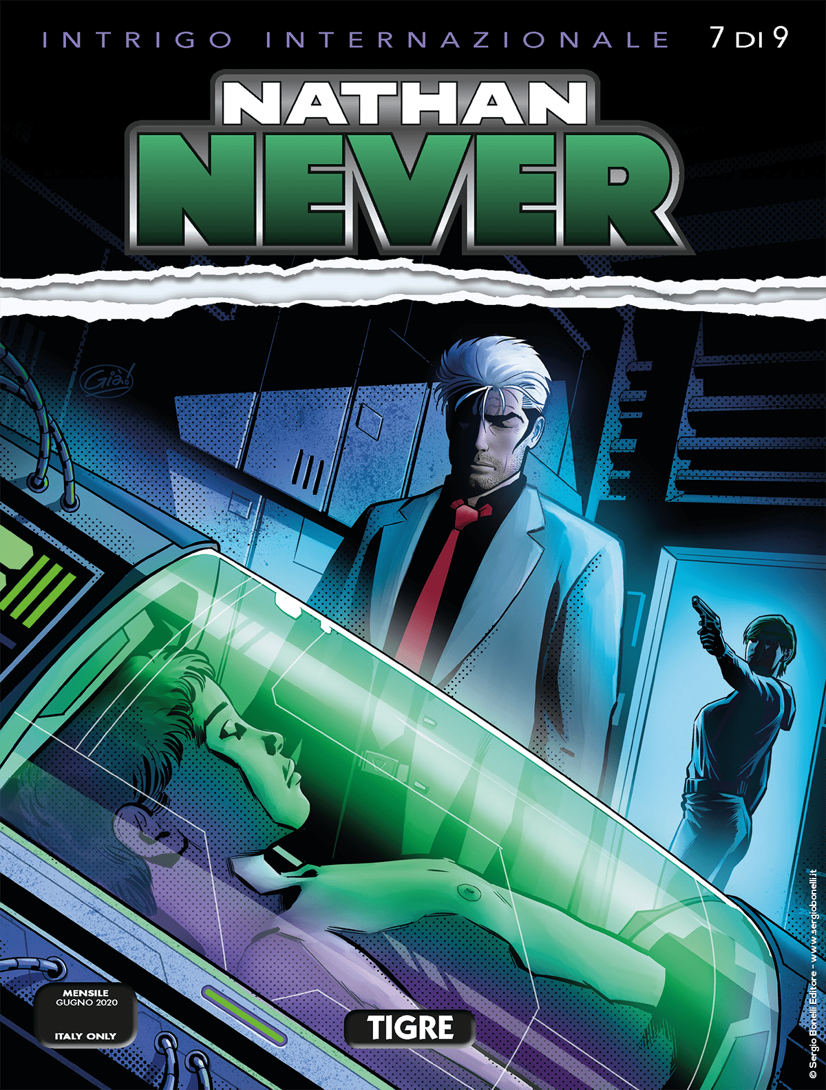 Tigre - Nathan Never 349 cover
