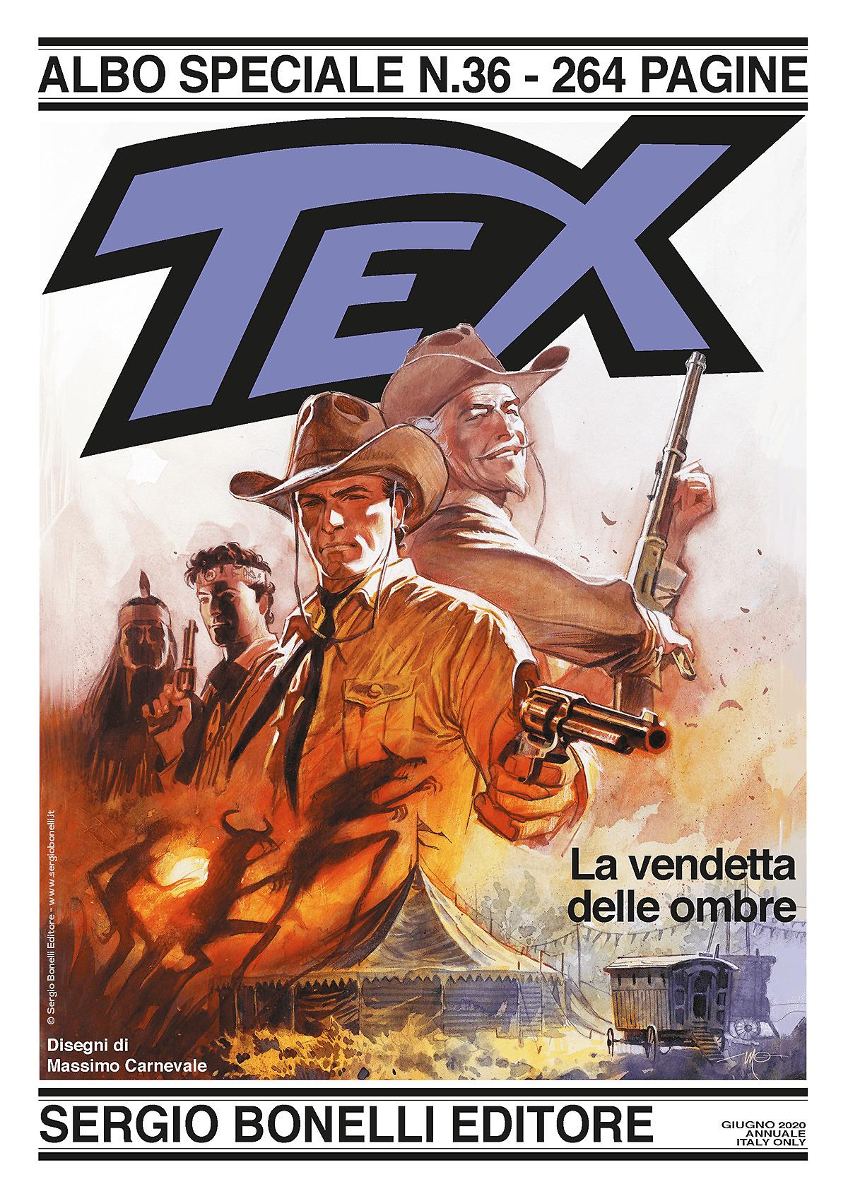 La vendetta delle ombre - Speciale Tex 36 cover