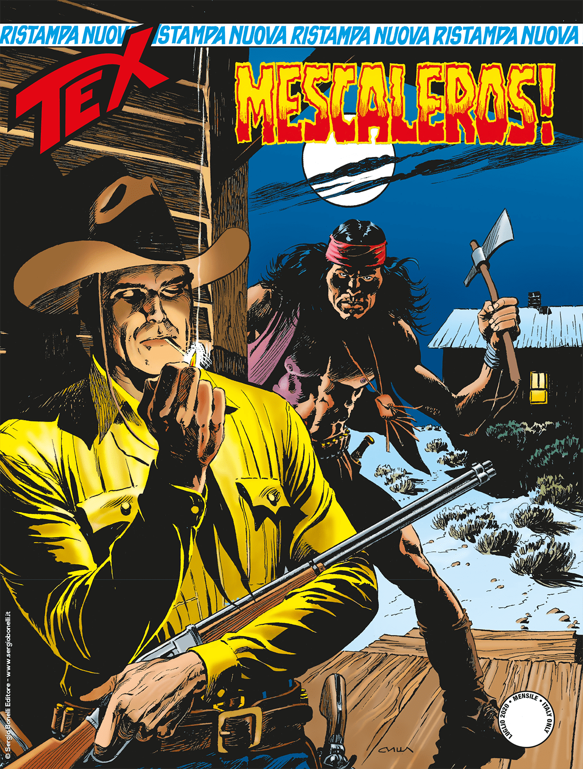 Mescaleros! - Tex Nuova Ristampa 459 cover