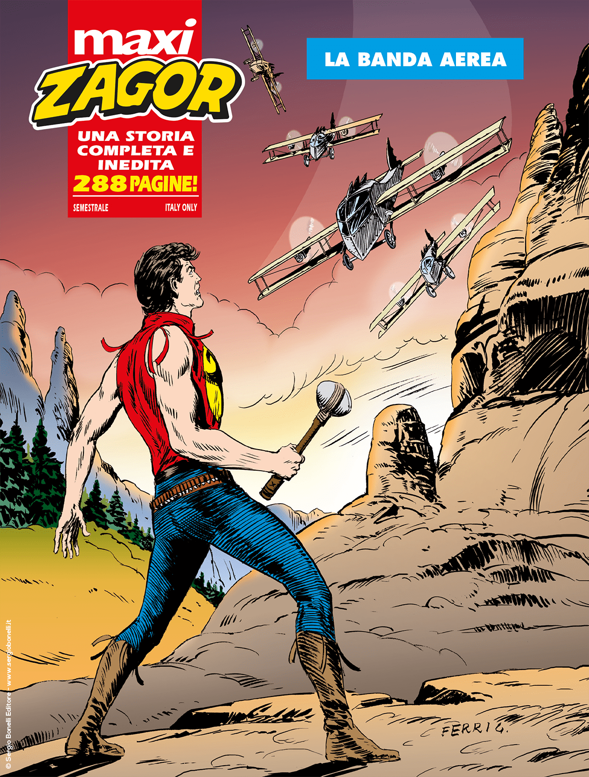 Maxi Zagor n°15 cover
