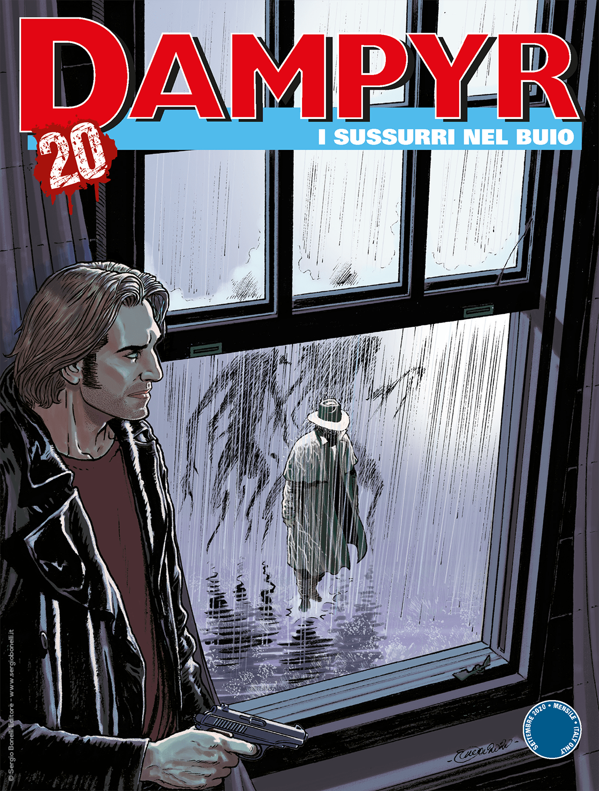 I sussurri nel buio - Dampyr 246 cover