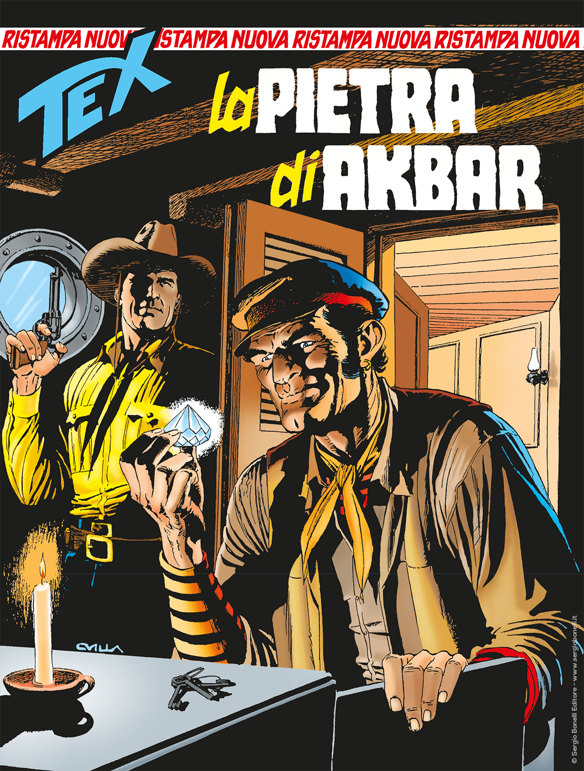 La pietra di Akbar - Tex Nuova Ristampa 461 cover