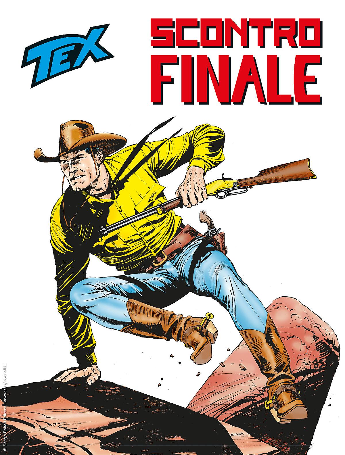 Scontro finale - Tex 719 cover