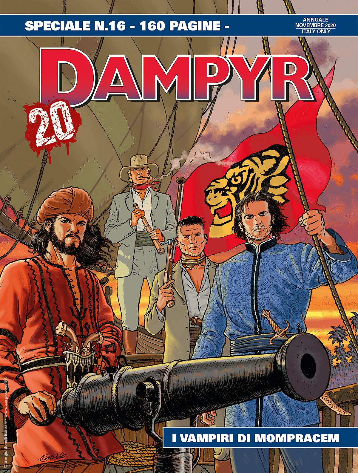 I vampiri di Mompracem - Speciale Dampyr 16 cover