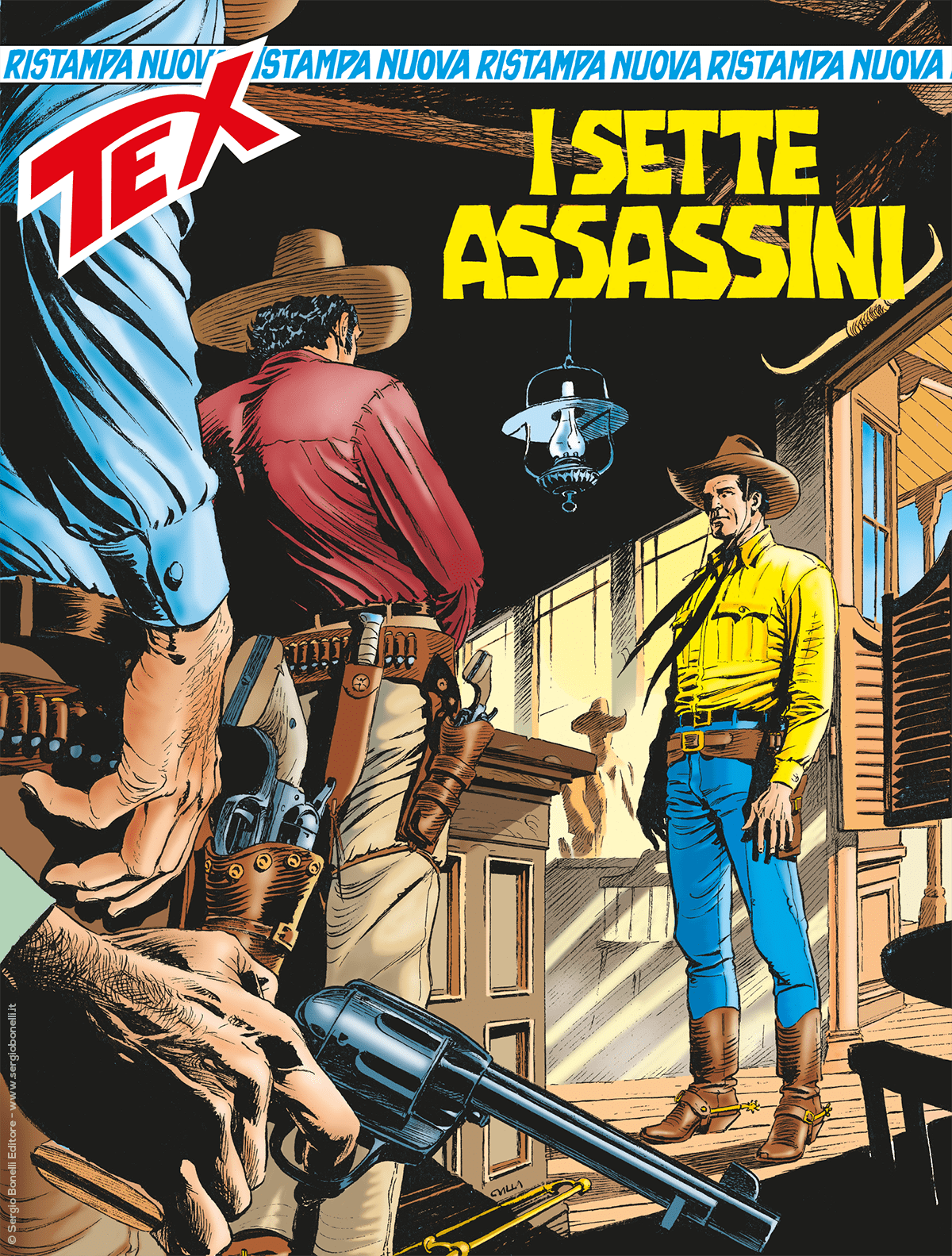 I sette assassini - Tex Nuova Ristampa 463 cover