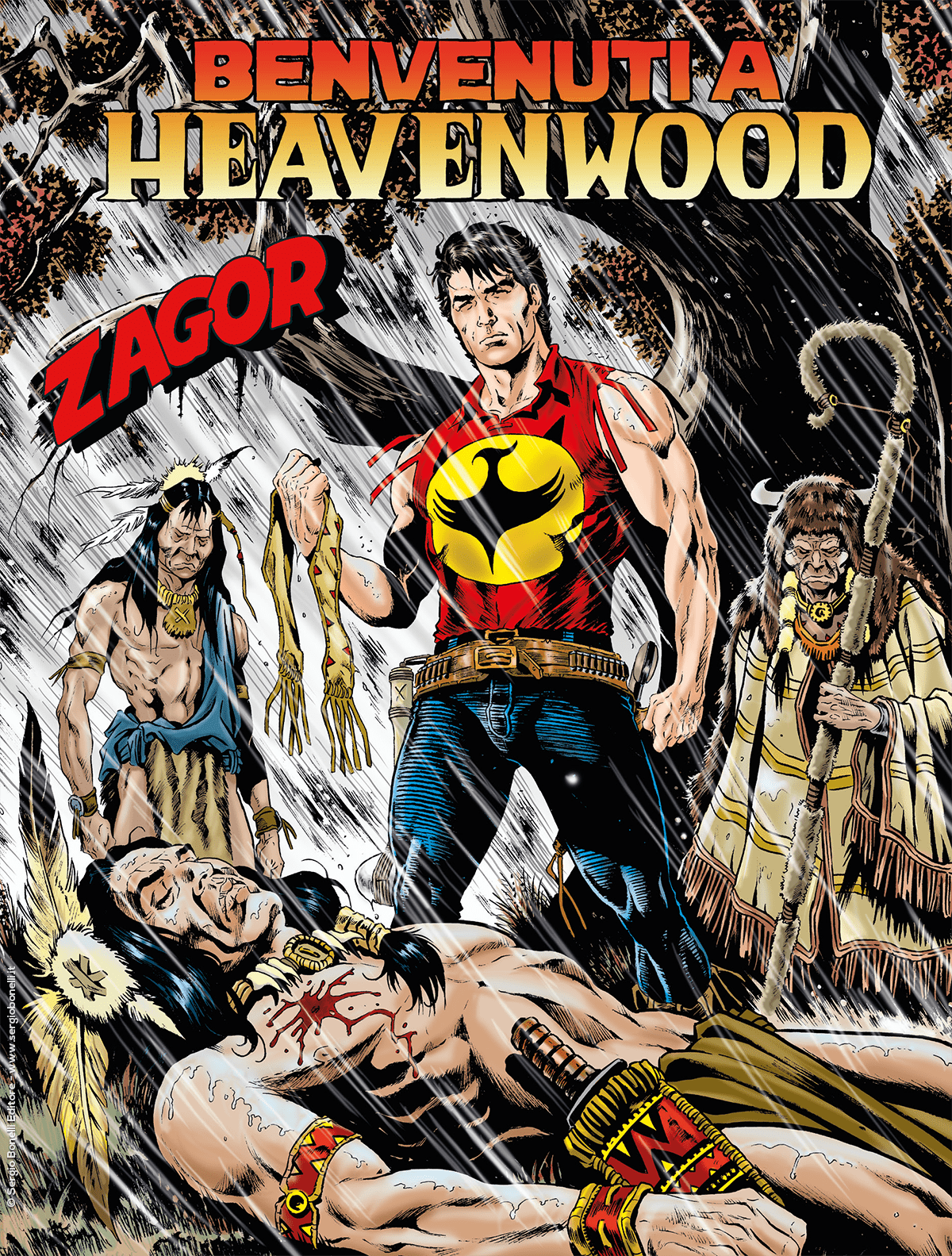 Benvenuti a Heavenwood - Zagor 665 cover