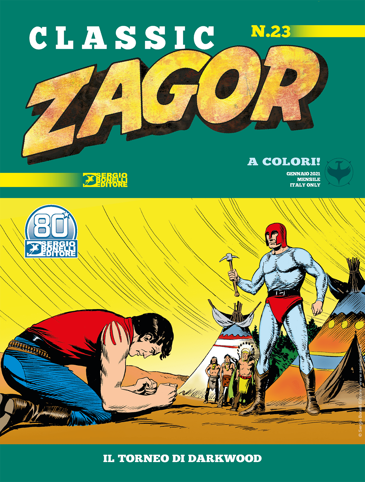 Il torneo di Darkwood - Zagor Classic 23 cover