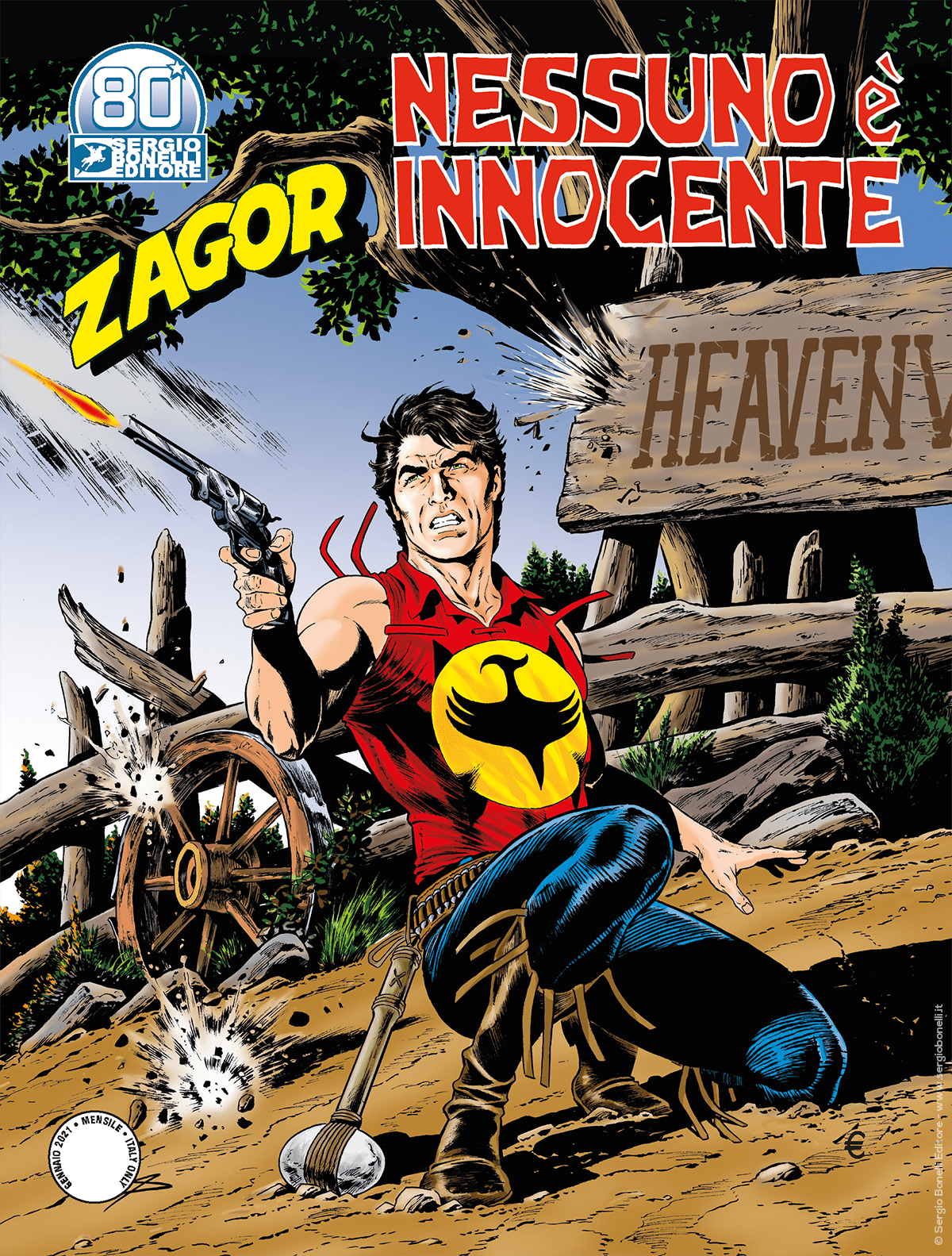 Nessuno è innocente - Zagor 666 cover