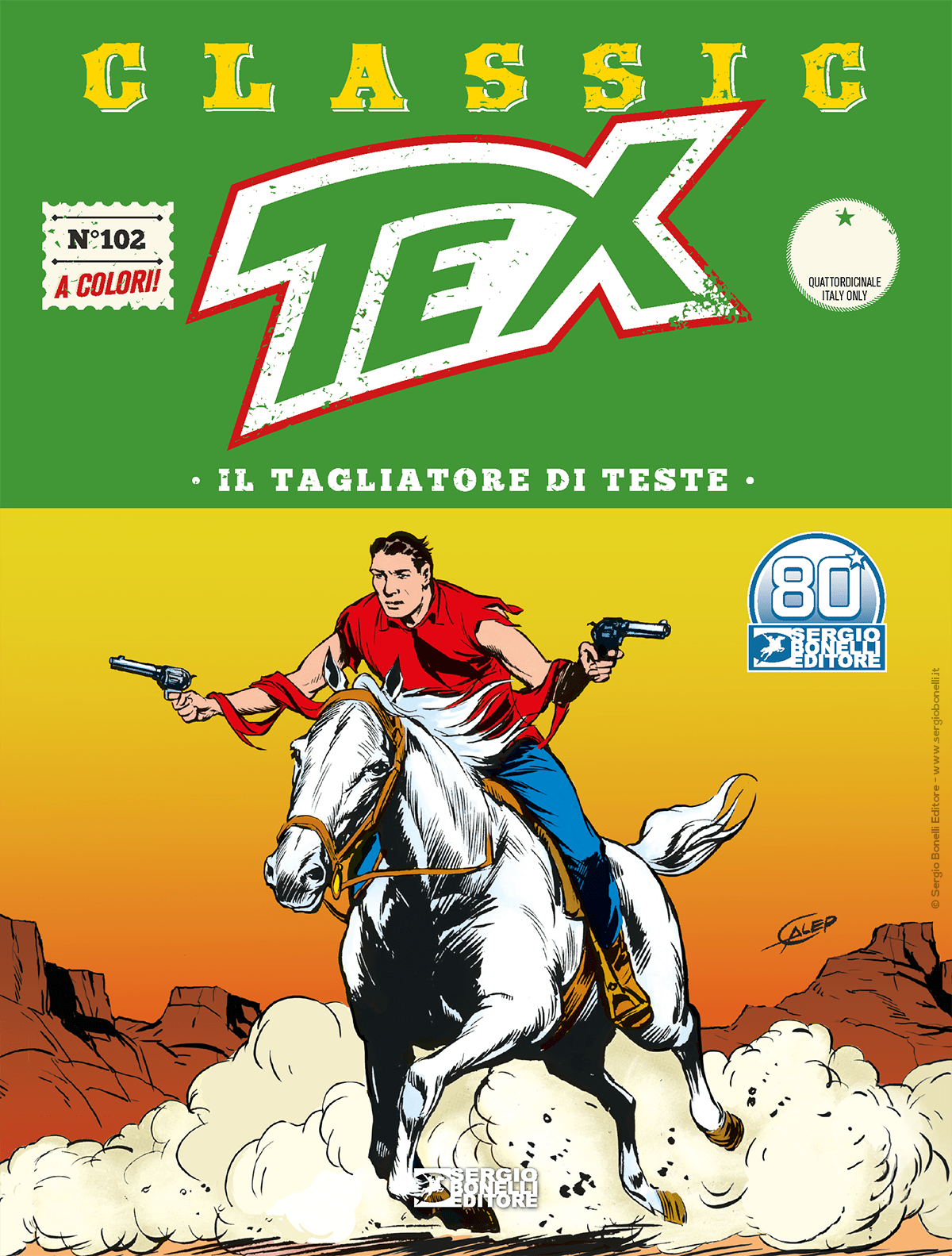 Il tagliatore di teste - Tex Classic 02 cover