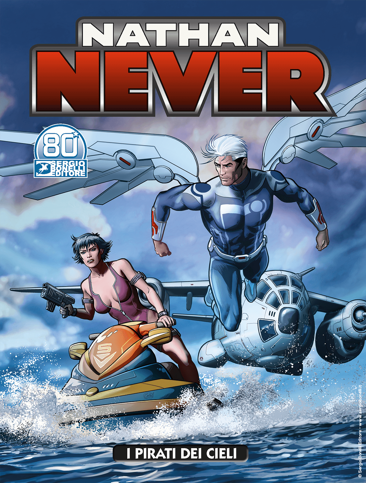I pirati dei cieli - Nathan Never 358 cover