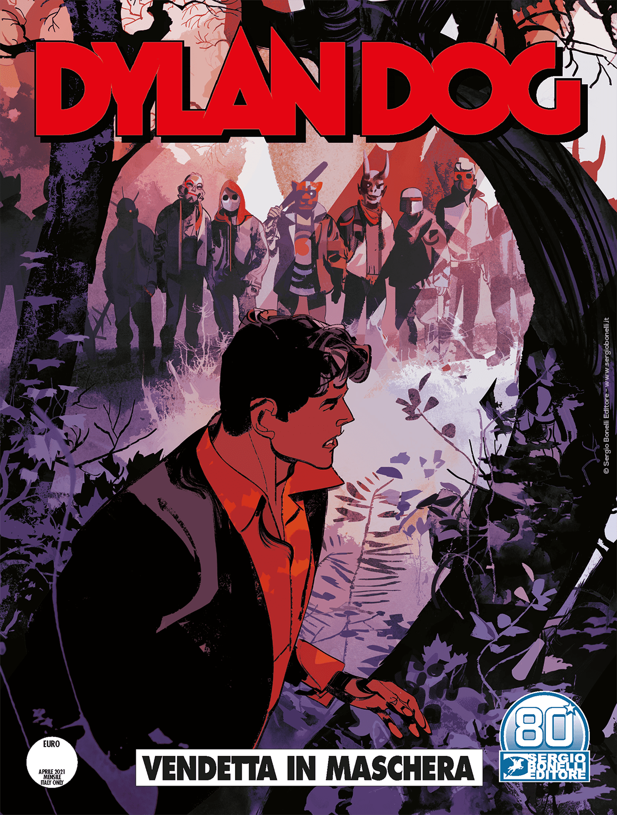 Vendetta in maschera - Dylan Dog 415 cover