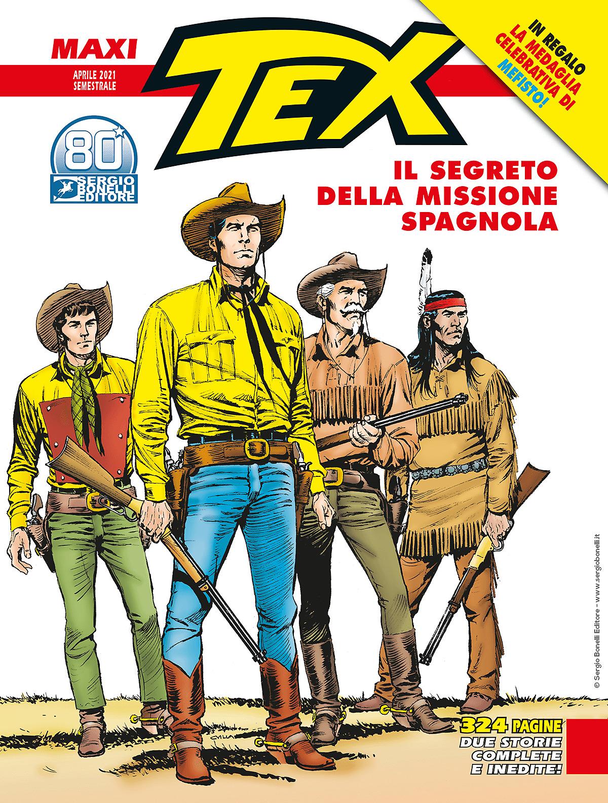 Il segreto della missione spagnola - Maxi Tex 28 cover