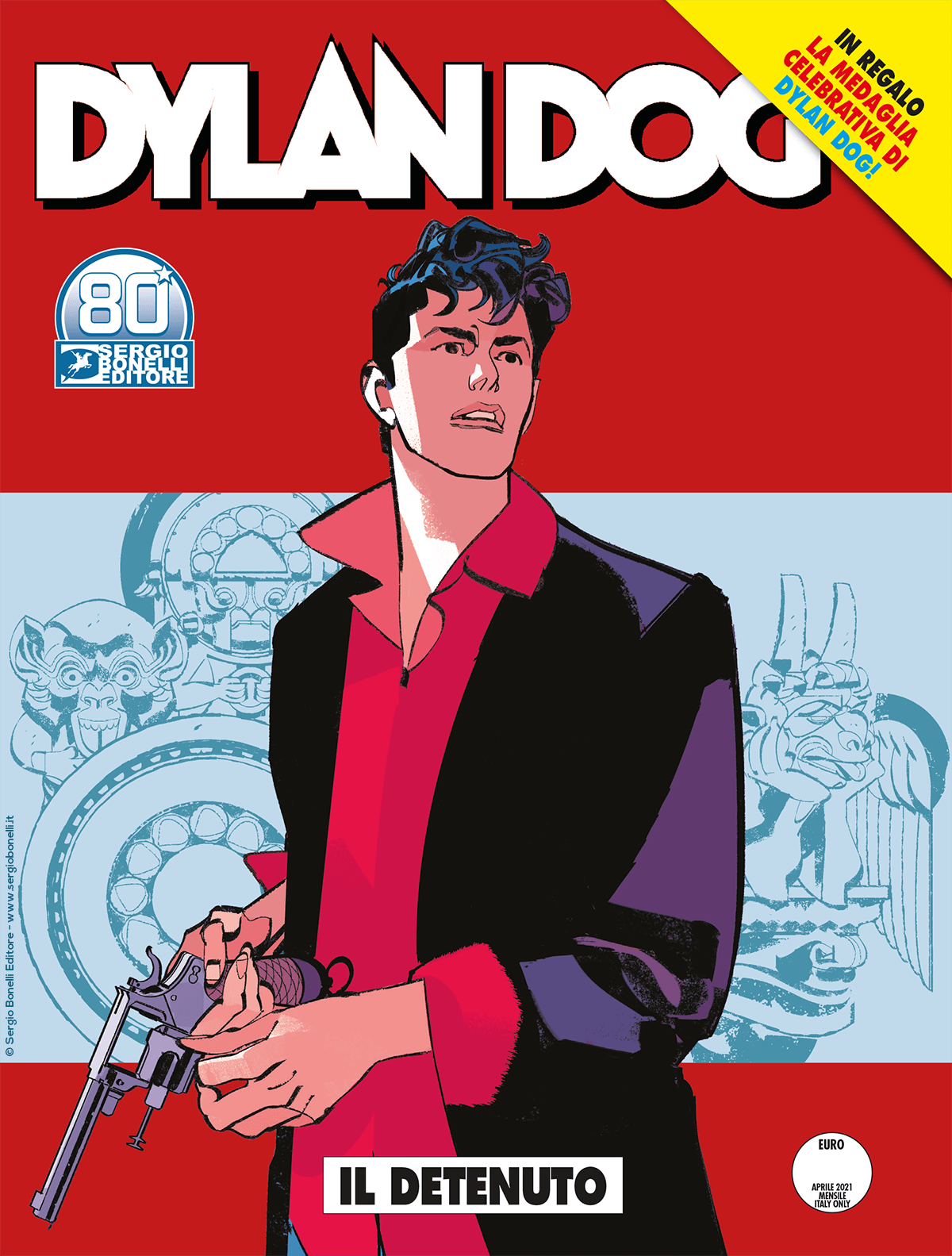 Il detenuto - Dylan Dog 416 cover