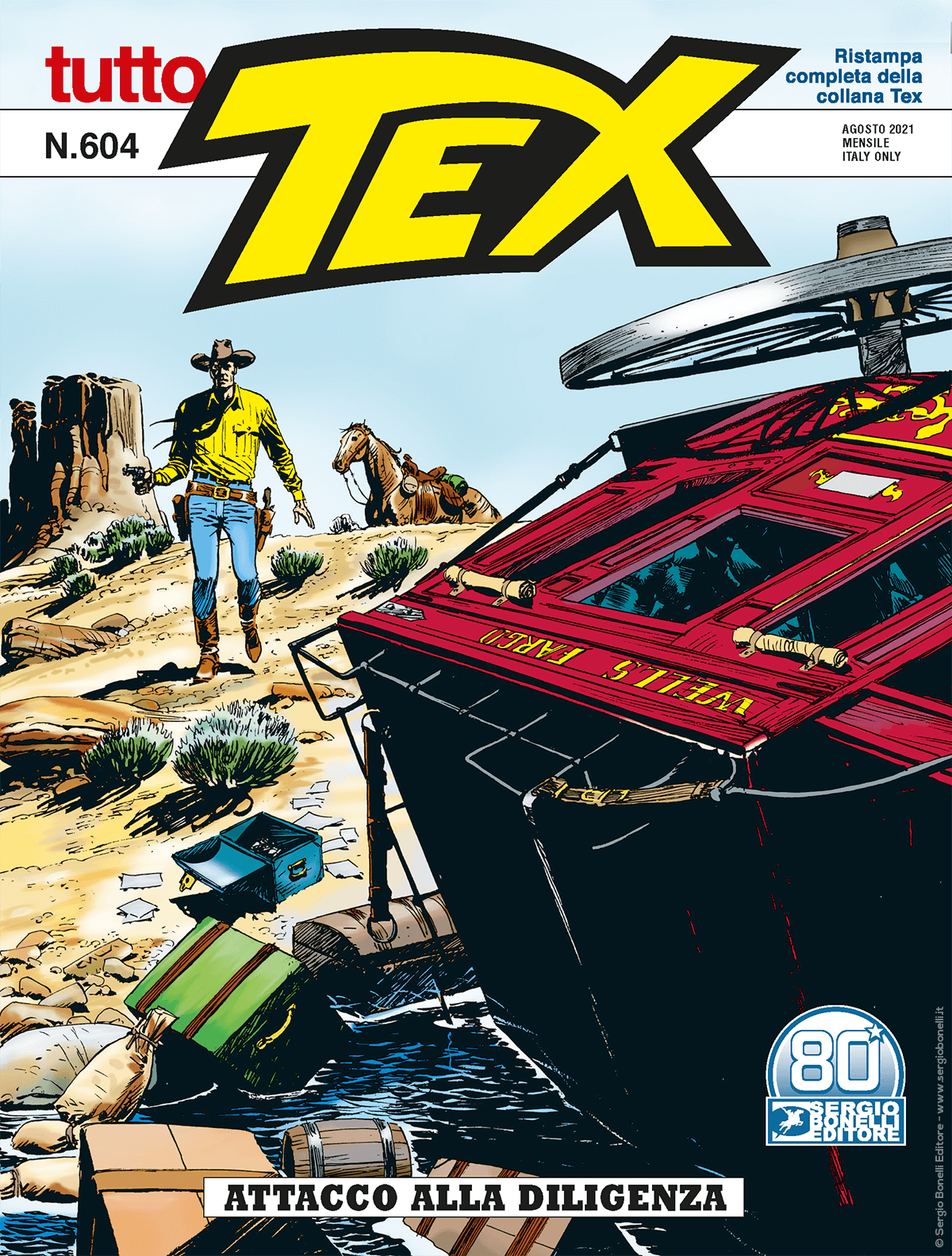 Attacco alla diligenza - Tutto Tex 604