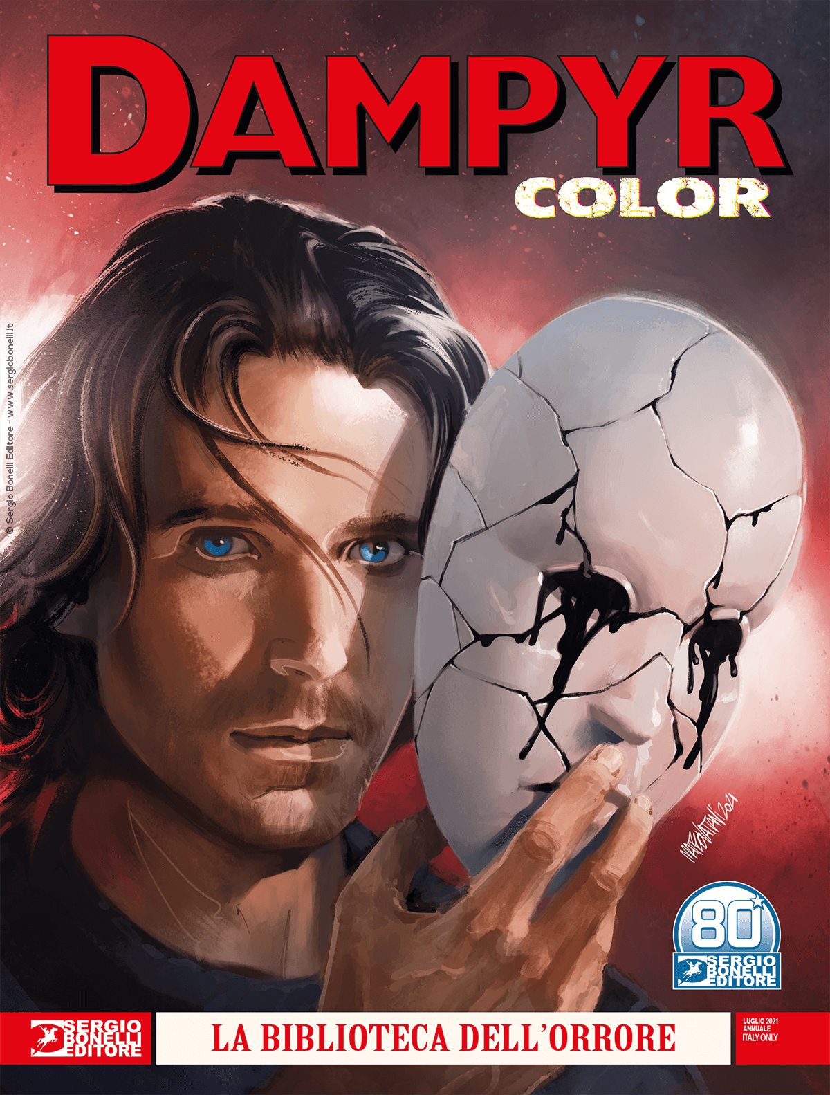 La biblioteca dell'orrore - Dampyr Color 01
