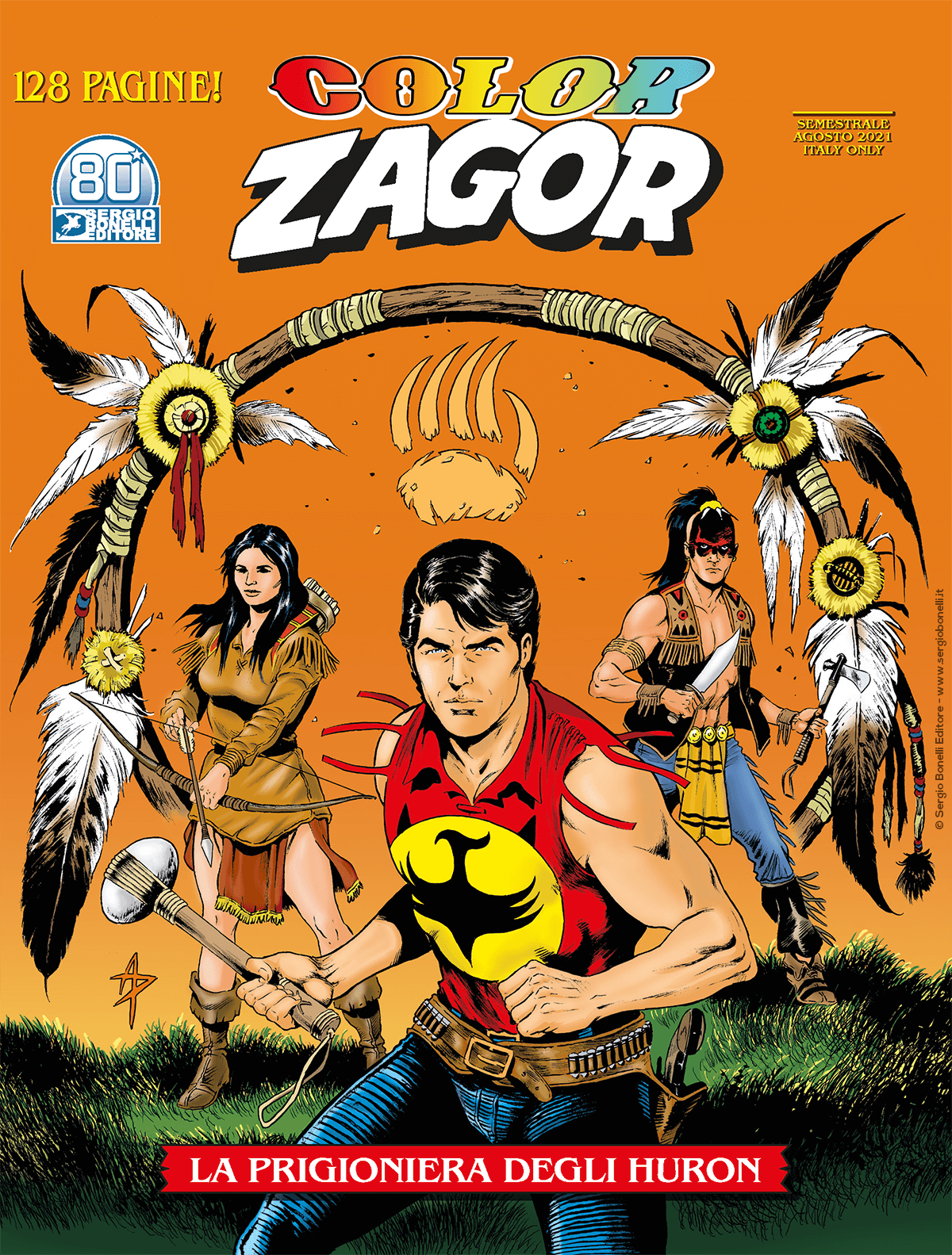 La prigioniera degli Huron - Color Zagor 13