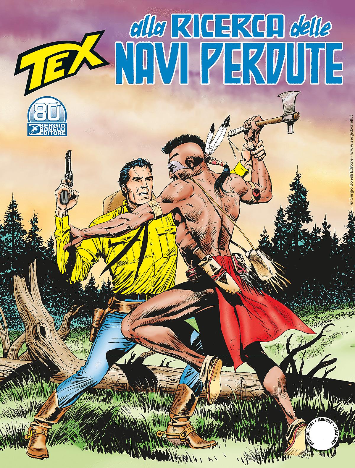 Alla ricerca delle navi perdute - Tex 732