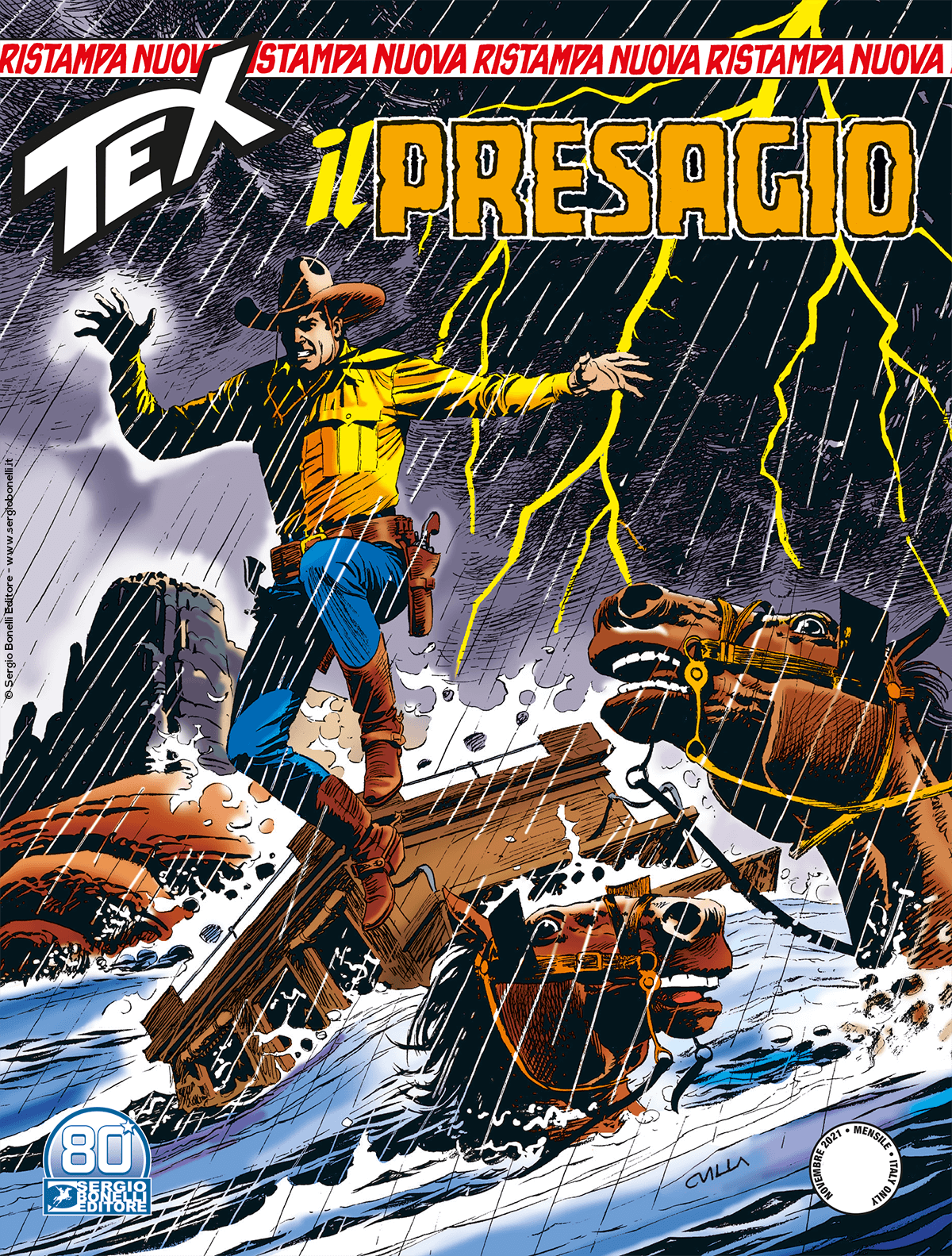 Il presagio - Tex Nuova Ristampa 475