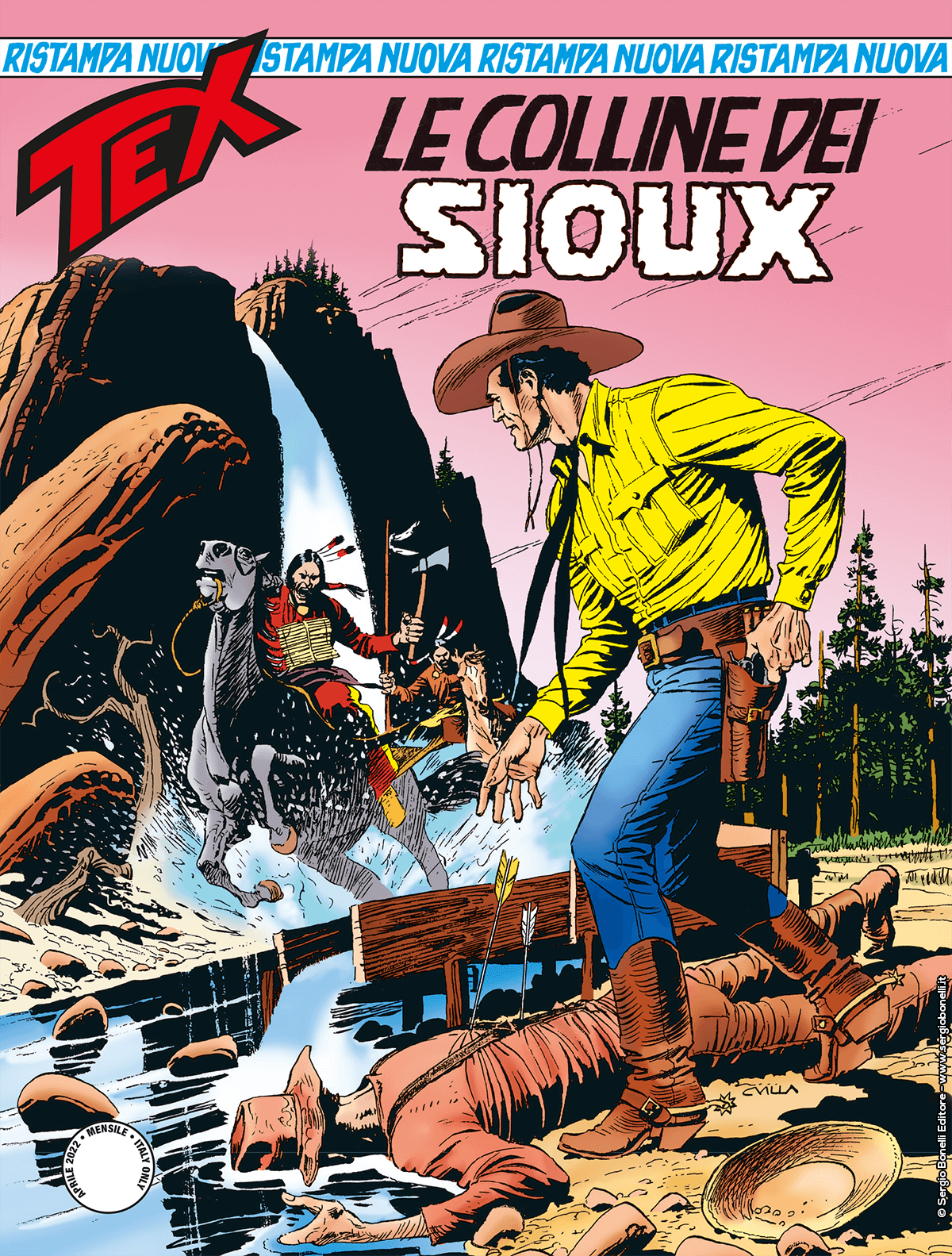 Le colline dei Sioux - Tex Nuova Ristampa 480