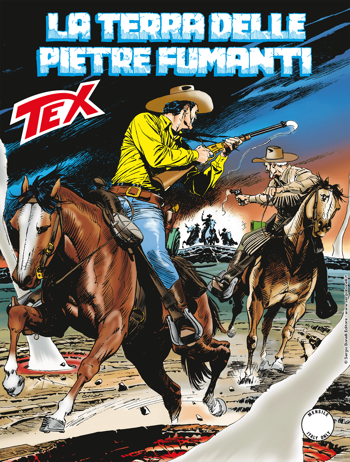 La terra delle pietre fumanti - Tex 613