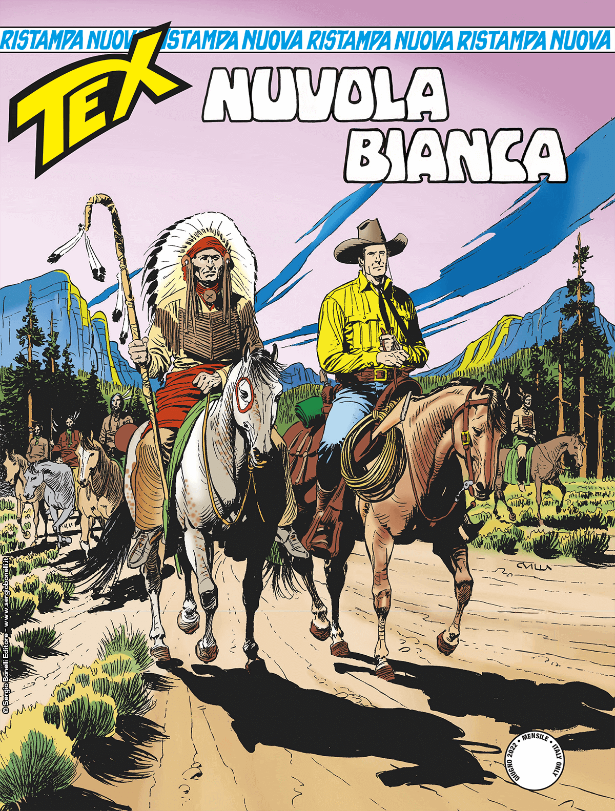 Nuvola Bianca - Tex Nuova Ristampa 482