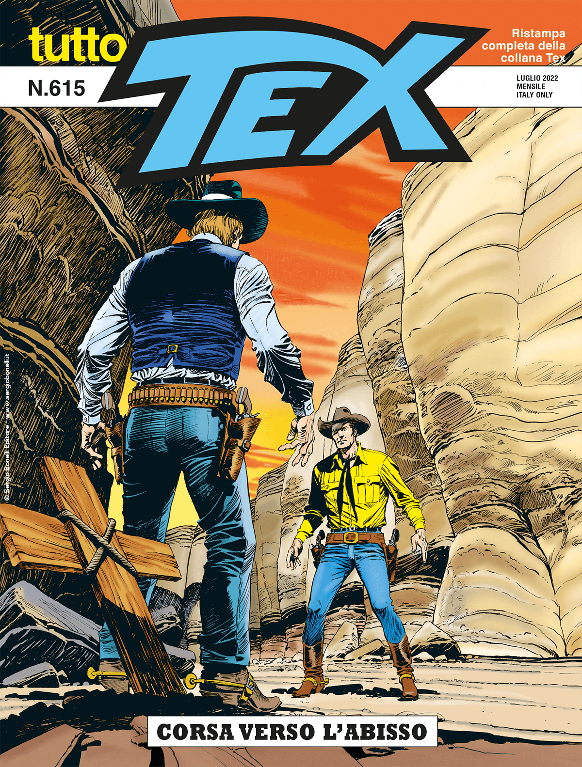 Corsa verso l'abisso - Tutto Tex 615