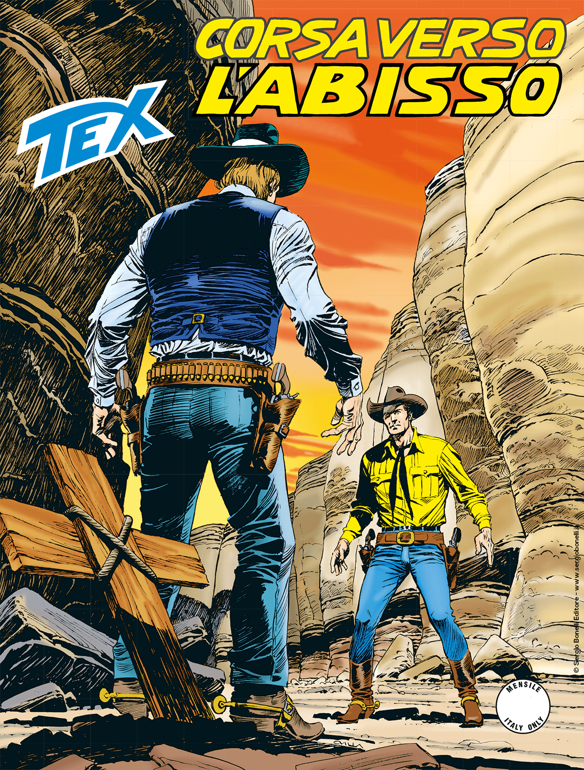 Corsa verso l'abisso - Tex Tre Stelle 615