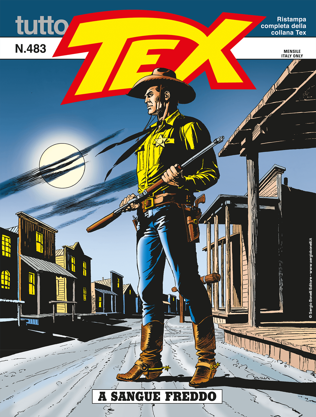 A sangue freddo - Tex Nuova Ristampa 483