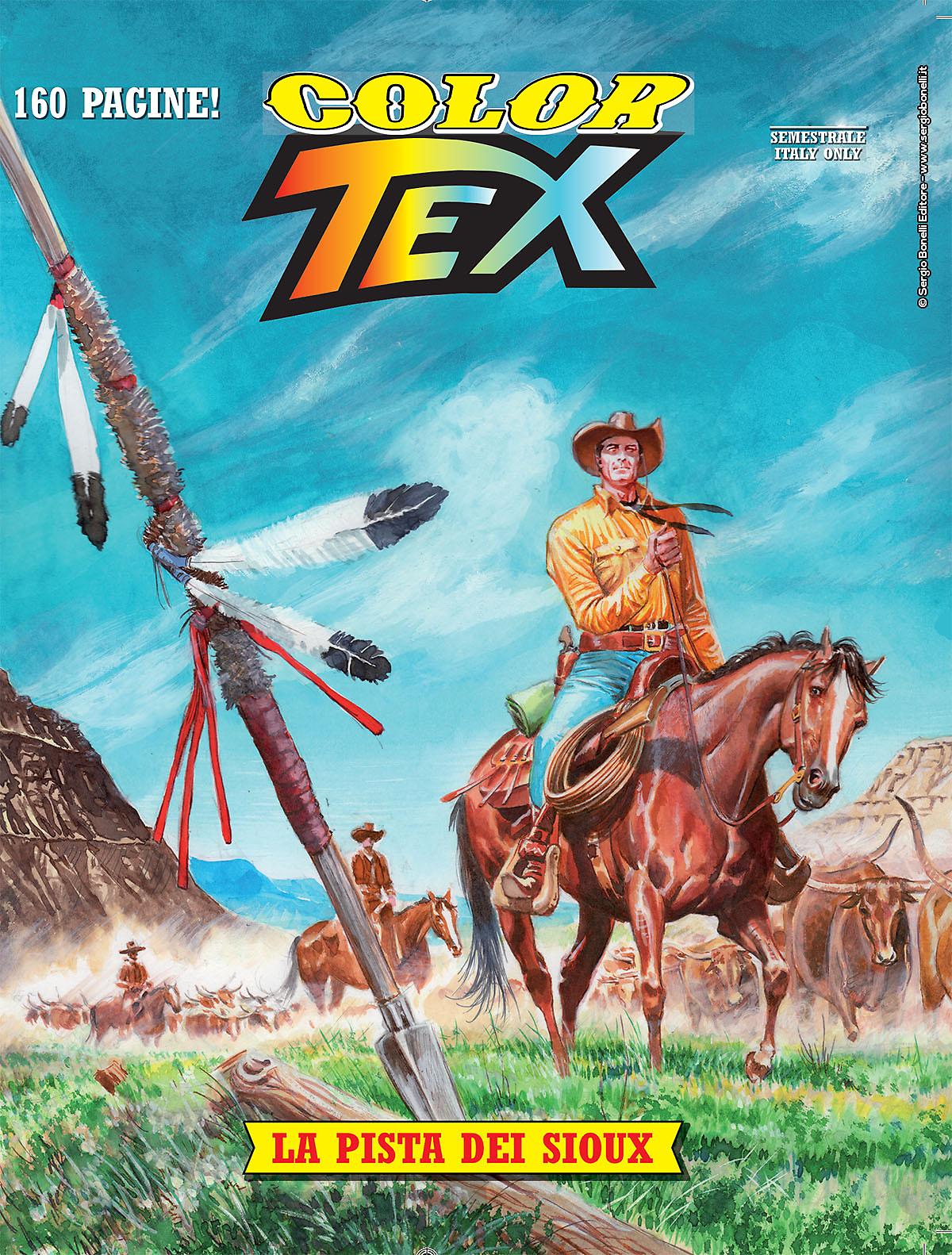 La pista dei Sioux - Color Tex 09 cover