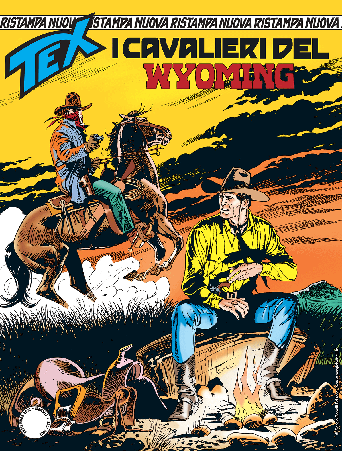 I cavalieri del Wyoming - Tex Nuova Ristampa 485