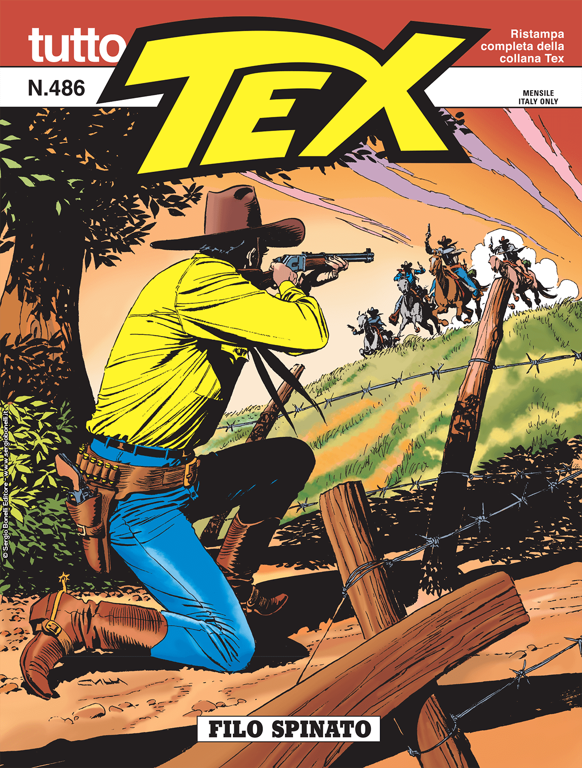 Filo spinato - Tutto Tex 486