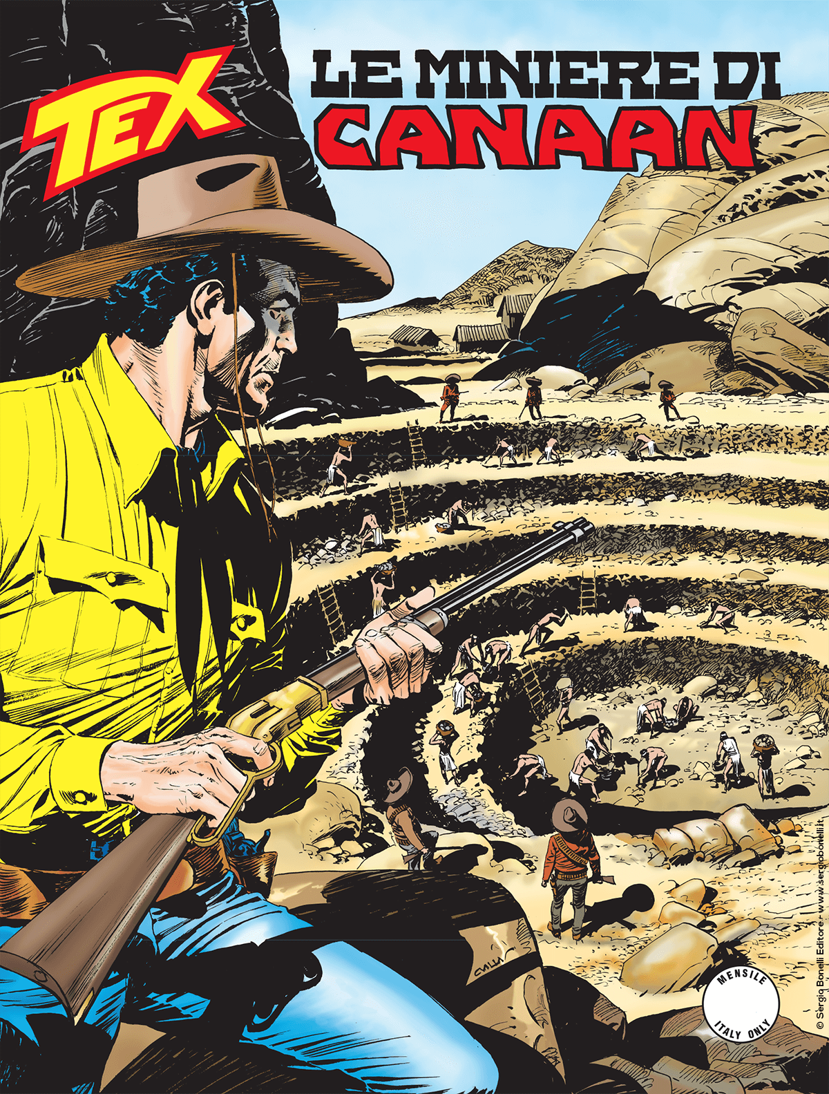 Le miniere di Canaan - Tex Tre Stelle 619