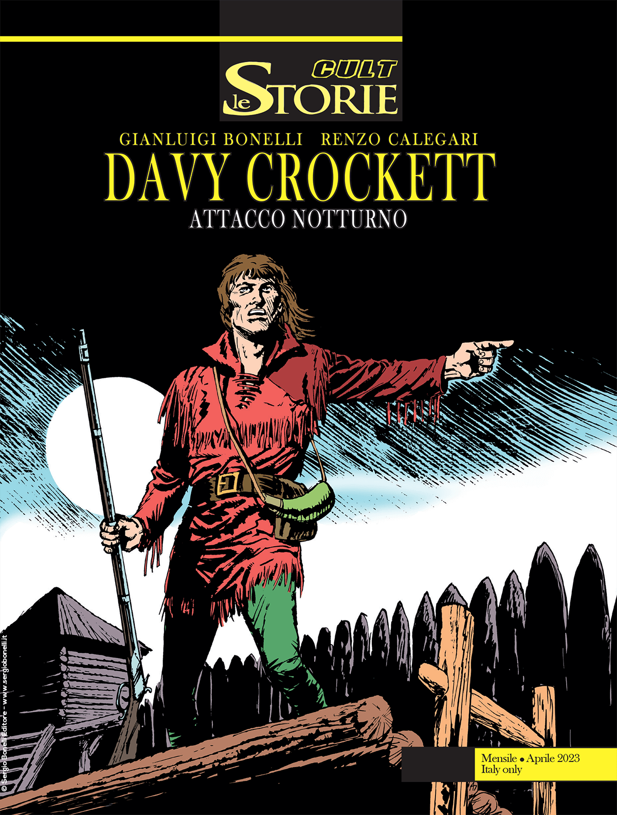 Davy Crockett - Attacco notturno - Le Storie Cult 126