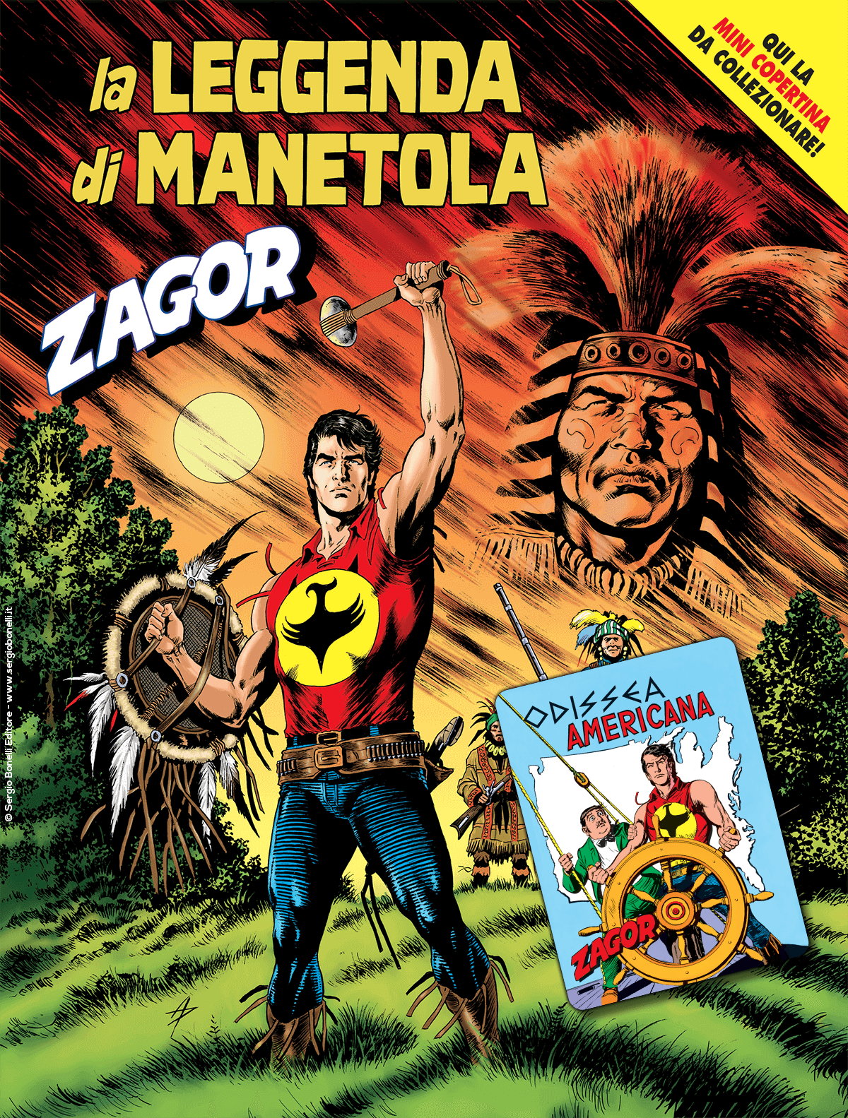La leggenda di Manetola – Zagor 694-745 - mini copertina Zagor 88