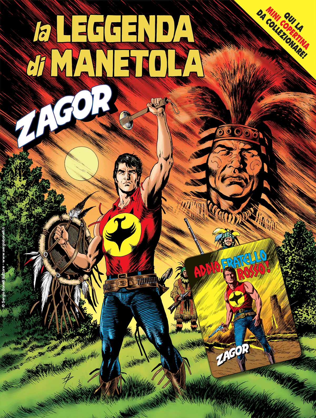 La leggenda di Manetola – Zagor 694-745 - mini copertina Zagor 122