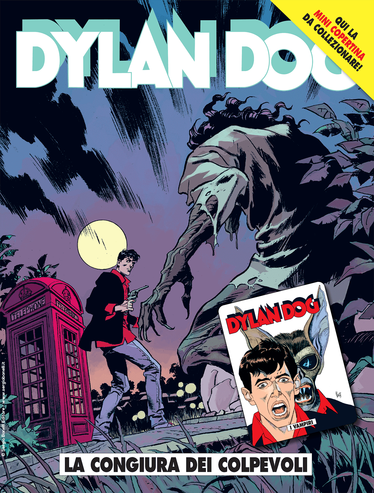 La congiura dei colpevoli – Dylan Dog 441 – mini copertina Dylan Dog 62