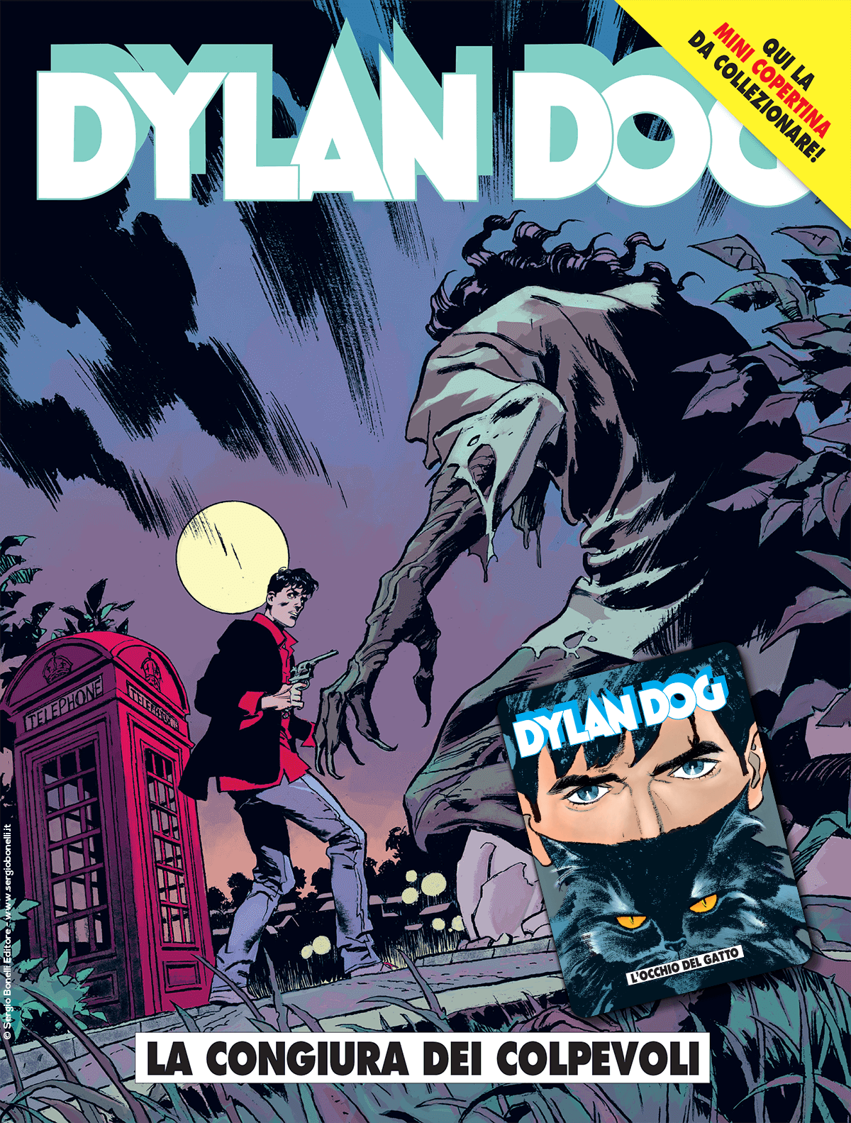 La congiura dei colpevoli – Dylan Dog 441 – mini copertina Dylan Dog 119