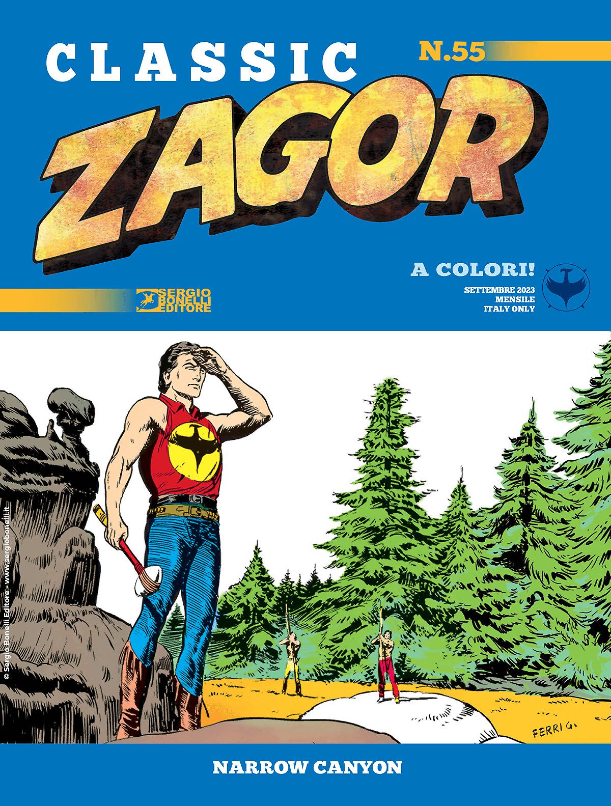 Narrow Canyon - Zagor Classic 55